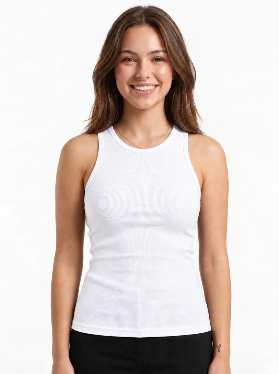 Top Basique Ajusté – Essentiel Sport & Décontracté