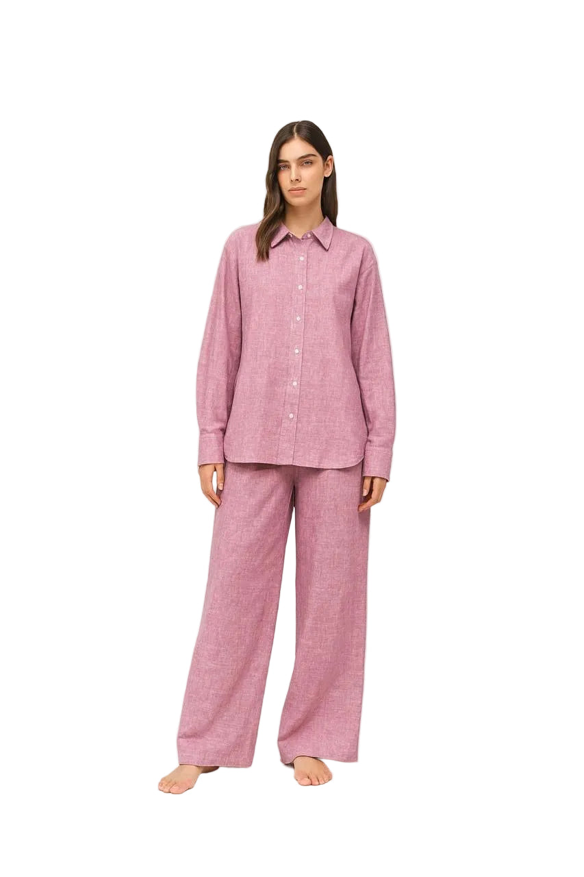 Ensemble deux pièces rose poudré