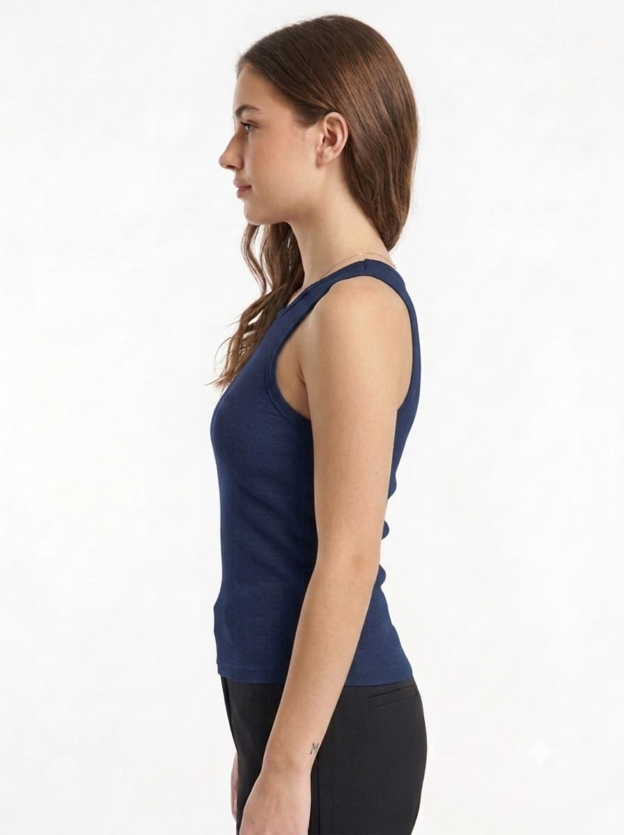 Top Basique Ajusté – Essentiel Sport & Décontracté