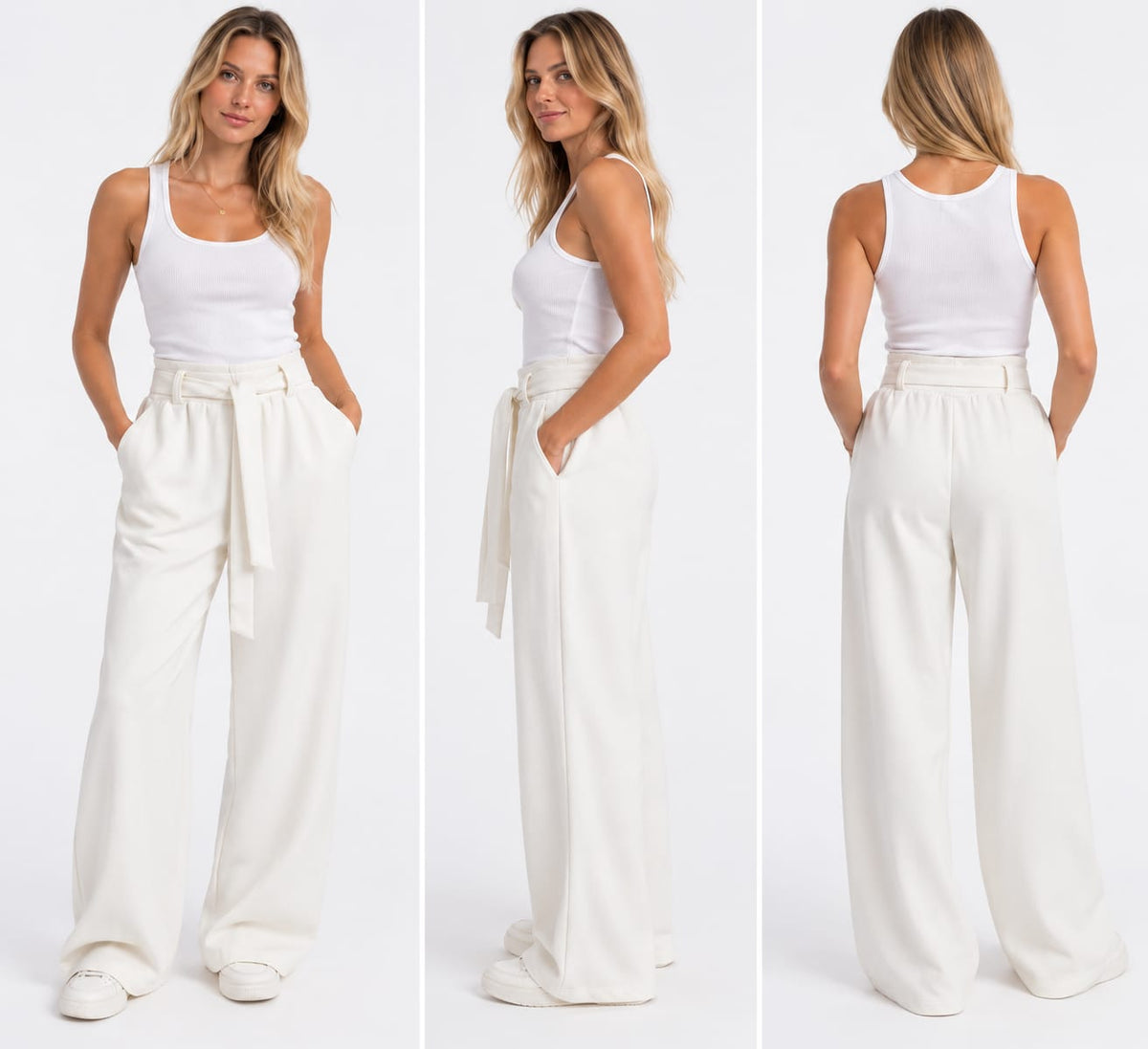 Pantalon large « Lina »